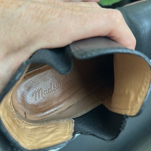 Madewell genuine, leather ankle, booties, versatile, clean women’s 7.5 - Picture 6 of 10